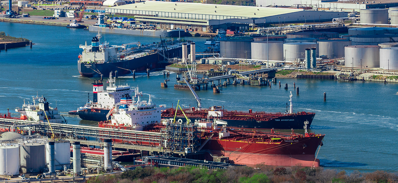Cargo ships at the Harbor.  &nbsp;