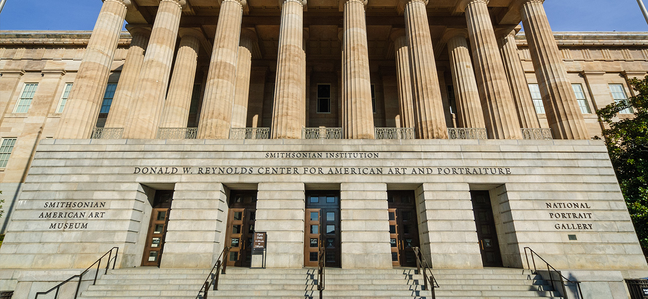 The Smithsonian American Art Museum and National Portrait Gallery in Washington, D.C.